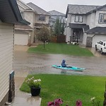 Catch Basin Flooding / Pooling (old) at 28 Weston Mr SW