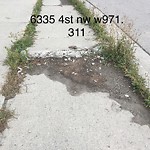 Sidewalk or Curb - Repair at 6335 4 St NW