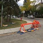 Road Repair at 1401 17 Av NW