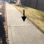 Sidewalk or Curb - Repair at 2040 Briar Cr NW