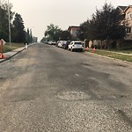Road Repair at 4602 17 Av NW