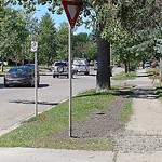Sign on Street, Lane, Sidewalk - Repair or Replace at 904 Woodview Cr SW
