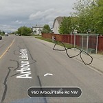Debris - Street, Sidewalk, Boulevard at Wb Arbour Lake Rd @ Arbour Stone Ri Nw, Calgary, Ab T3 G 4 N2, Canada