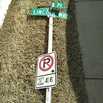 Sign on Street/Lane/Sidewalk- Request for new at 39 Lincoln Gr SW