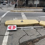 Sign on Street, Lane, Sidewalk - Repair or Replace at 803 15 Av SW