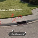 Sidewalk or Curb Repair at 319 Royal Ba NW