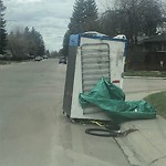 Debris on Street, Sidewalk, Boulevard at 2240 39 St SE