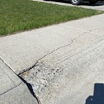 Sidewalk or Curb Repair at 194 Somerglen Wy SW