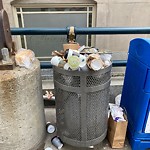 Debris on Street, Sidewalk, Boulevard at 201 9 Av SW