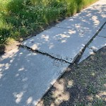 Sidewalk or Curb - Repair at 2425 34 Av SW