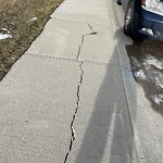 Sidewalk or Curb - Repair at 15 Panamount Hl NW