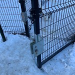 Fence Concern in a Park at 1135 14 Av SW