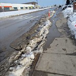 Snow On City-maintained Pathway or Sidewalk at 838 Martindale Bv NE