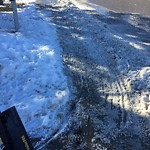 Snow On City-maintained Pathway or Sidewalk at 8 Harvest Creek Cl NE