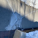 Sidewalk or Curb - Repair at 203 Oakside Rd SW