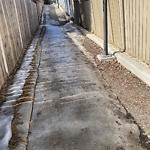 Snow On City-maintained Pathway or Sidewalk at 88 Sanderling Cl NW