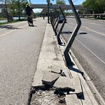 Sidewalk or Curb - Repair at 1040 Memorial Dr NW