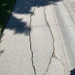 Sidewalk or Curb - Repair at 2612 Catalina Bv NE