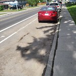Spring On-Street Bike Lane Cleaning at 903 18 St NE