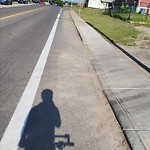 Spring On-Street Bike Lane Cleaning at 904 18 St NE