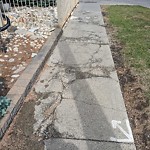 Sidewalk or Curb - Repair at 839 2 Av NW