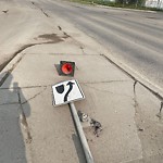 Road Signs on Street, Lane, Sidewalk - Repair or Replace at 1798 65 St SE