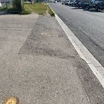 On-Street Bike Lane - Repair at 5100 Hubalta Rd SE