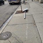 Sign on Street, Lane, Sidewalk - Repair or Replace at 708 11 Av SW