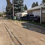 Backlane Maintenance at 719 18 Ave NW Northwest Calgary