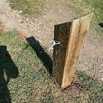 Fence Concern in a Park-WAM at 3004 Conrad Dr NW