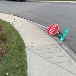 Sign on Street, Lane, Sidewalk - Repair or Replace at 3360 23 Av SW