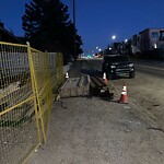 Debris on Street, Sidewalk, Boulevard at 2135 50 Av SW