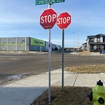 Sign on Street, Lane, Sidewalk - Repair or Replace at 1208 Cornerstone Bv NE