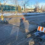 Road Repair at 3118 34 Av NW