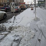 Snow On City-maintained Pathway or Sidewalk at 435 9 Av SE