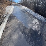Snow On City-maintained Pathway or Sidewalk at 125 Crescent Rd NW