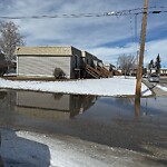 Snow On City-maintained Pathway or Sidewalk-WAM (OLD SR) at 6501 35 Av NW