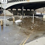 Snow On City-maintained Pathway or Sidewalk-WAM (OLD SR) at 6537 16 Av NW