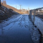 Snow On City-maintained Pathway or Sidewalk-WAM (OLD SR) at 1092 16 Av NE