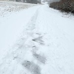 Snow On City-maintained Pathway or Sidewalk-WAM (OLD SR) at 7251 Country Hills Bv NW