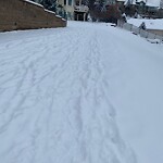 Snow On City-maintained Pathway or Sidewalk-WAM (OLD SR) at 110 Sienna Ridge Ld SW