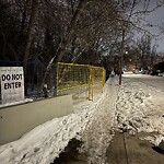 Snow On City-maintained Pathway or Sidewalk-WAM (OLD SR) at 648 3 Av NW