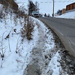 Snow On City-maintained Pathway or Sidewalk-WAM (OLD SR) at 1051 8 Av NE