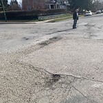 Pothole Repair at 3221 17 St SW