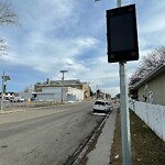 Sign on Street, Lane, Sidewalk - Repair or Replace at 640 9 Av NE