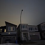 Streetlight Burnt out or Flickering at 122 Carrington Cr NW