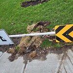 Sign on Street, Lane, Sidewalk - Repair or Replace at 1334 Crescent Rd NW