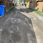 Backlane Maintenance at 1602 7 St NW