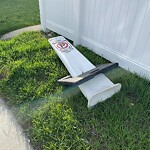 Debris on Street, Sidewalk, Boulevard at 122 Coral Keys Dr NE