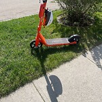 E-Scooter  - Abandoned / Parking Concerns at 735 4 A St NW